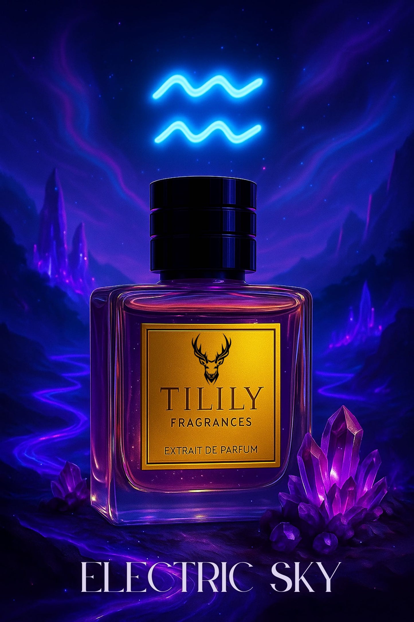TILILY Astro Series – Electric Sky Perfume For Aquarius  ( 50 ML)
