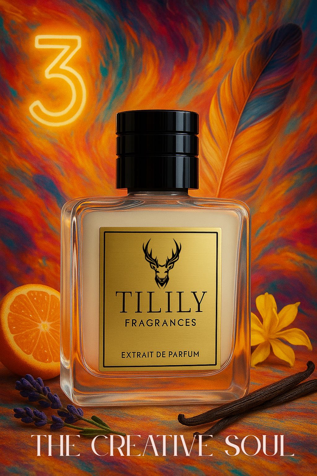 TILILY Numerology Collection – The Creative Soul Perfume For Joy Rhythm (50 ML)