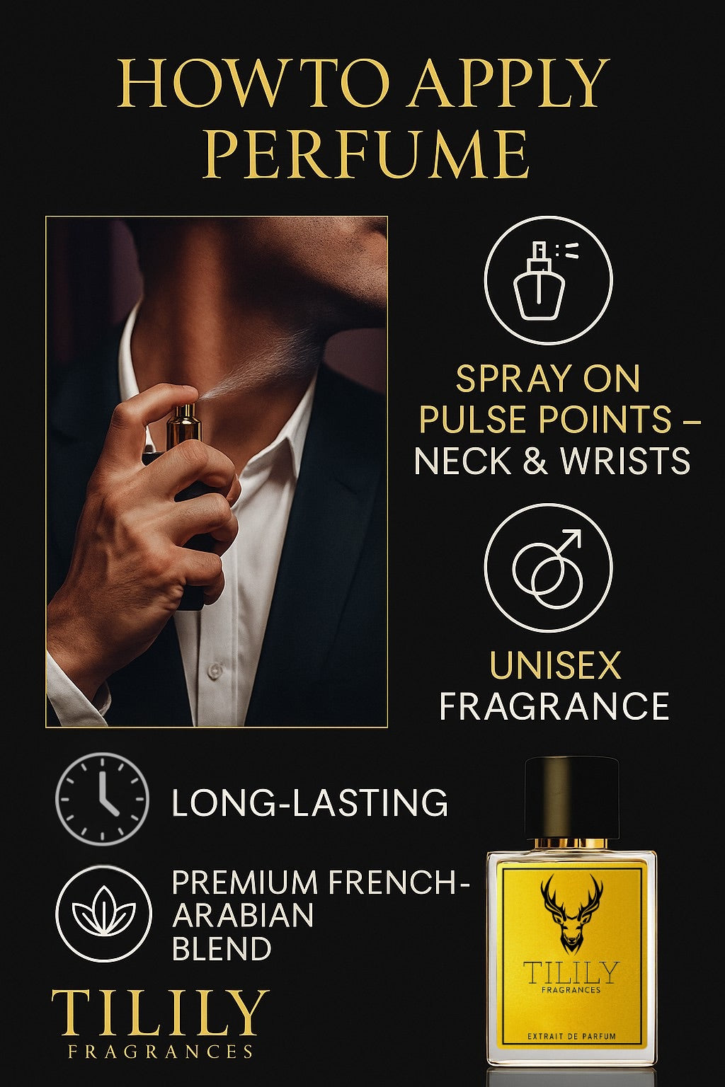 TILILY Astro Series – Earth Luxe Perfume For Taurus                           (50 ML)