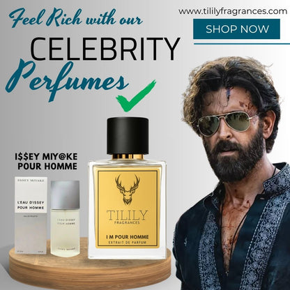 “Hr!th!k R0shan’s Choice – I$$ey Miy@ke P0ur H0mme TILILY’s Inspired Perfume | Extrait de Parfum”