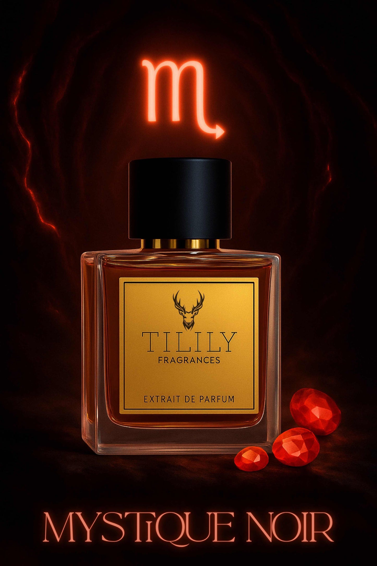TILILY Astro Series – Mystique Noir Perfume For Scorpio ( 50 ML)