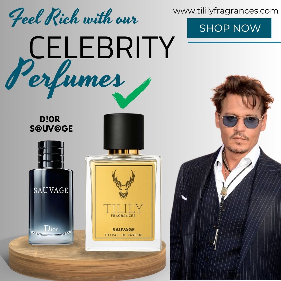 “J0hnny Depp’s Choice – D!0r S@uv@ge TILILY’s Inspired Perfume | Extrait de Parfum”