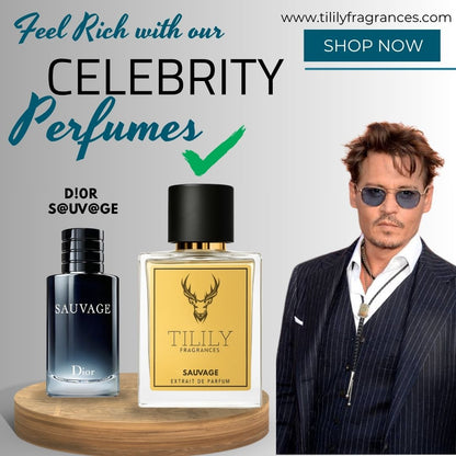 “J0hnny Depp’s Choice – D!0r S@uv@ge TILILY’s Inspired Perfume | Extrait de Parfum”